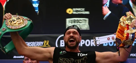 Tyson Fury, campeón peso pesado - AFP