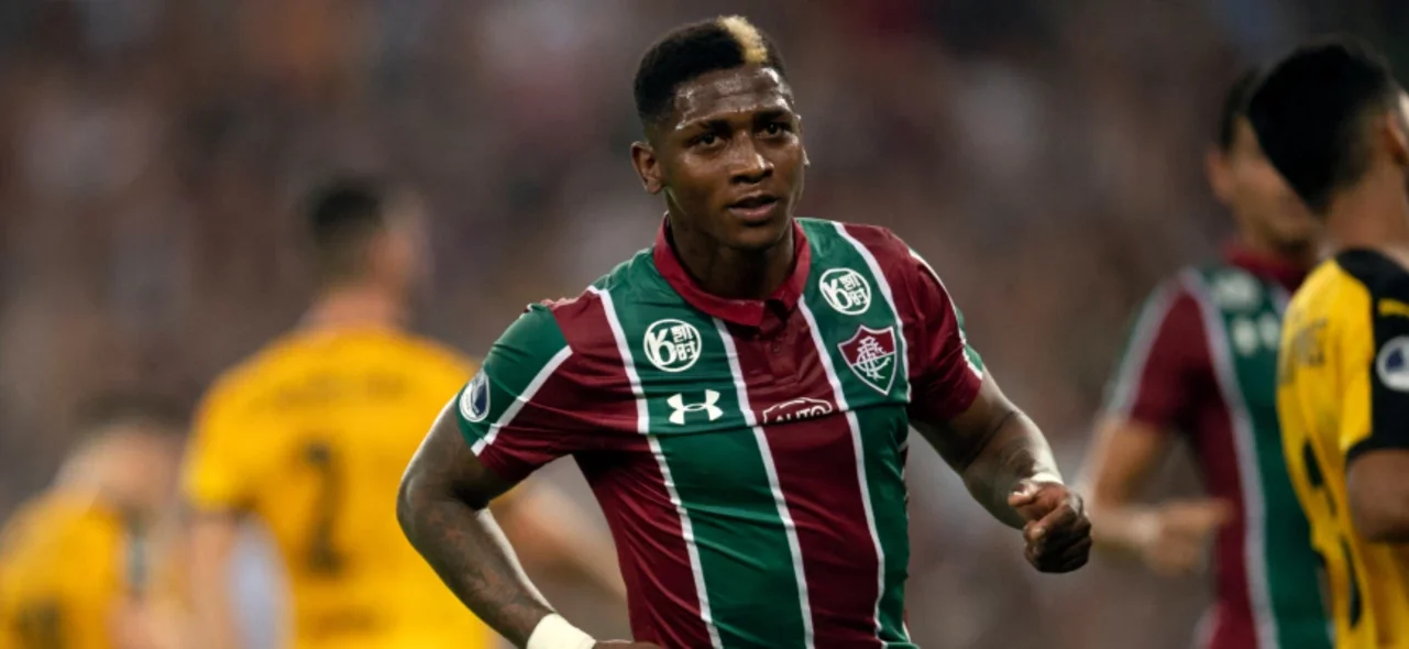 Yony González ha jugado para tres clubes brasileños: Corinthians, Ceará y Fluminense - AFP