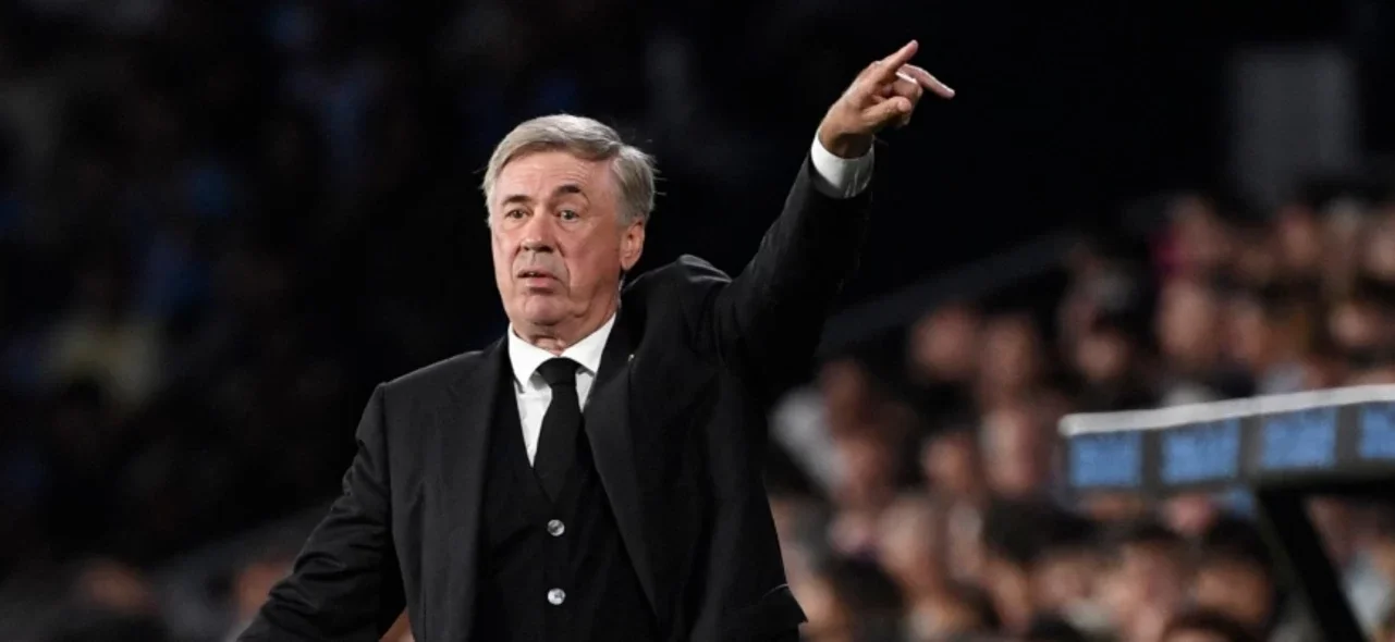 Ancelotti se mostró enojado por desobediencia en penal ara Real Madrid. / Foto: AFP.