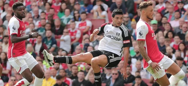 Arsenal dejó escapar la victoria ante Fullham sobre los 90'. / Foto: Twitter Fullham.