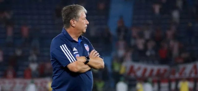 Hernán Darío 'Bolillo' Gómez. Foto: VizzorImage / Jairo Cassiani