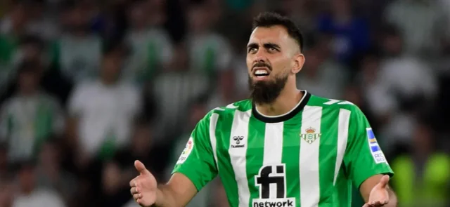 Borja Iglesias. Foto: AFP