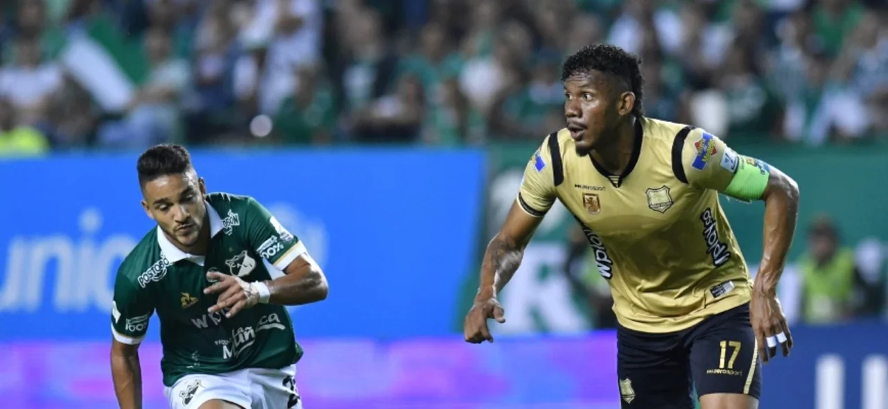 Águilas Doradas recibe a Deportivo Cali. Foto: VizzorImage / Nelson Rios