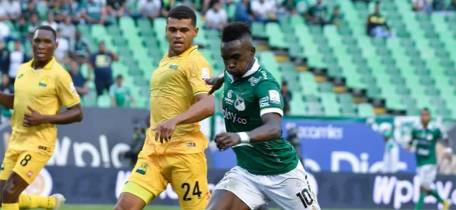 Bucaramanga recibe a Cali. Foto: VizzorImage / Gabriel Aponte