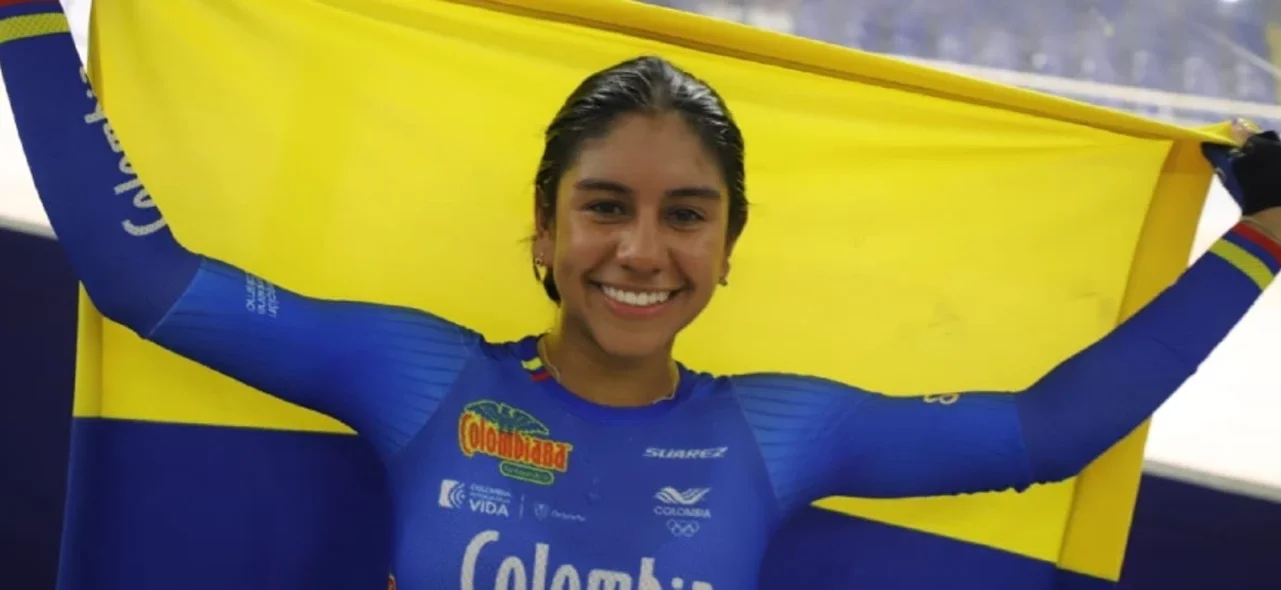 Juliana Londoño. Foto: Federación Colombiana de Ciclismo.