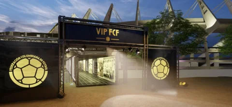 Render salones VIP - Foto: FCF