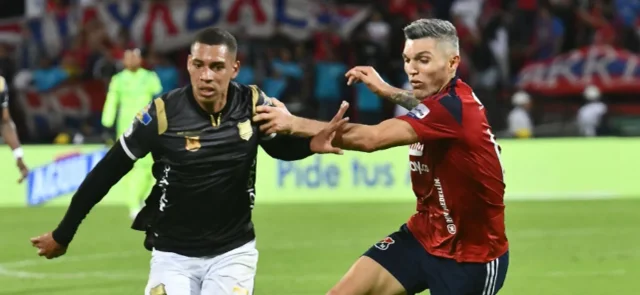 Águilas Doradas recibe a Independiente Medellín. Foto: VizzorImage / Luis Benavides