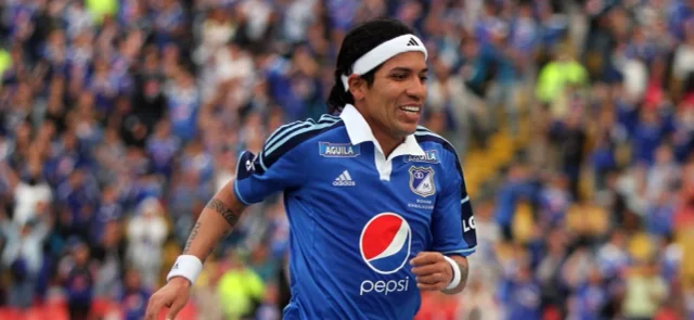 Dayro Moreno en Millonarios - Foto: VizzorImage/ Felipe Caicedo