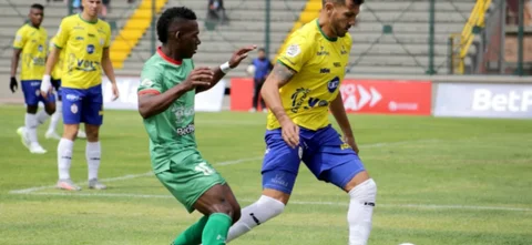 Empate de Real Soacha y Real Cartagena -VizzorImage / Yulieth Rincon