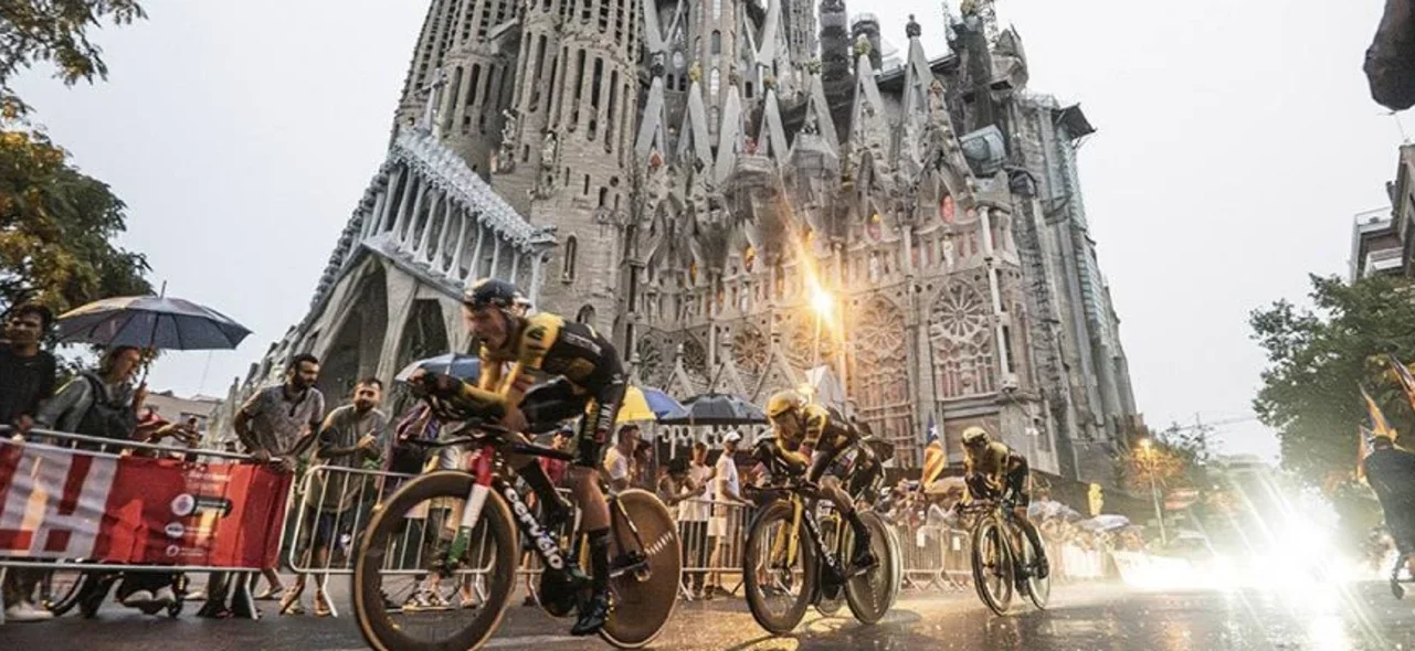 158 km en la etapa 3 de la Vuelta a España. / Foto: Página oficial de la Vuelta a España.