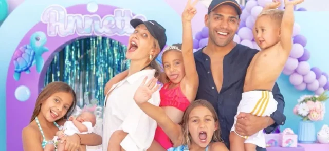 Falcao García y su familia - Foto: @Falcao