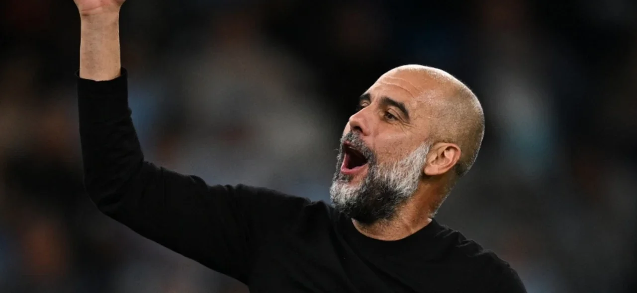 Pep Guardiola. Foto: AFP
