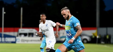 Millonarios perdió en su visita a Jaguares. Foto: AFP