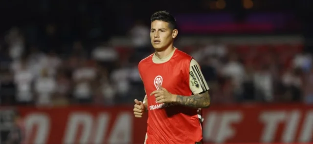 James Rodríguez. Foto: X/Sao Paulo