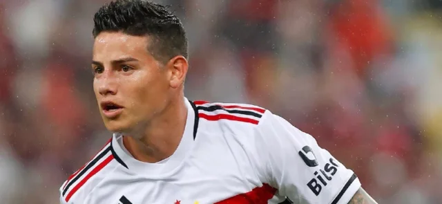 James Rodríguez - Foto: @SaoPauloFC