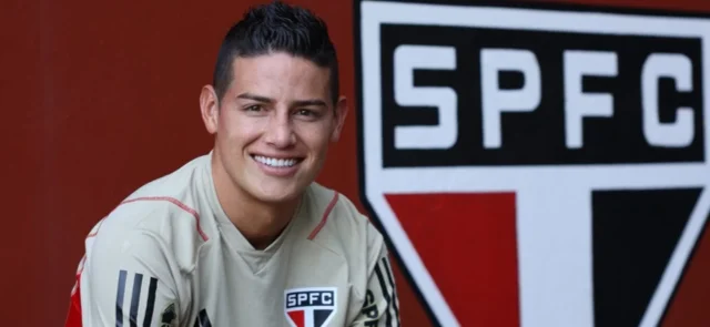 James Rodríguez - Foto - @SaoPauloFC