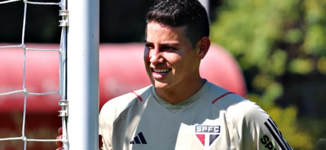 James Rodríguez - Foto - SaoPauloFc