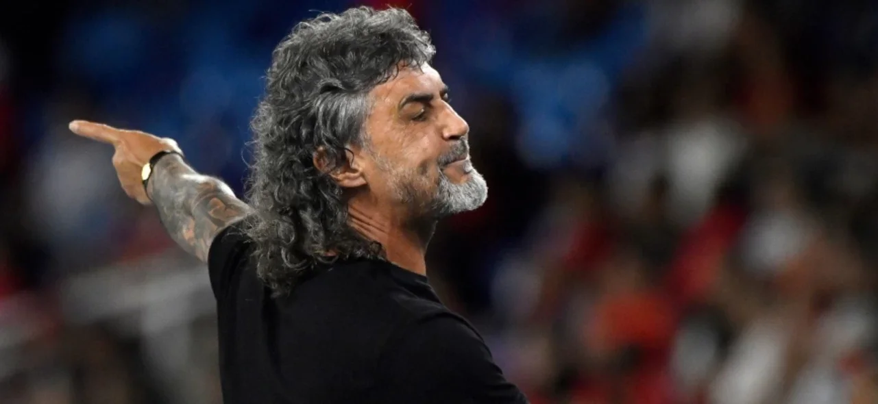 Leonel Álvarez al mando de Águilas Doradas en 2022 - Foto - VizzorImage - Gabriel Aponte