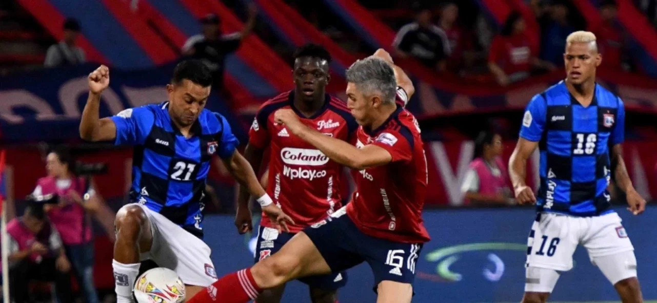 Medellín y Chicó empataron. Foto: VizzorImage / Luis Benavides