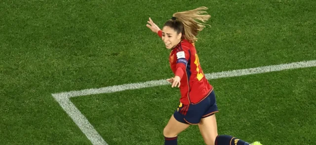 Olga Carmona, autora del gol de España en la final del Mundial Femenino. / Foto: AFP.
