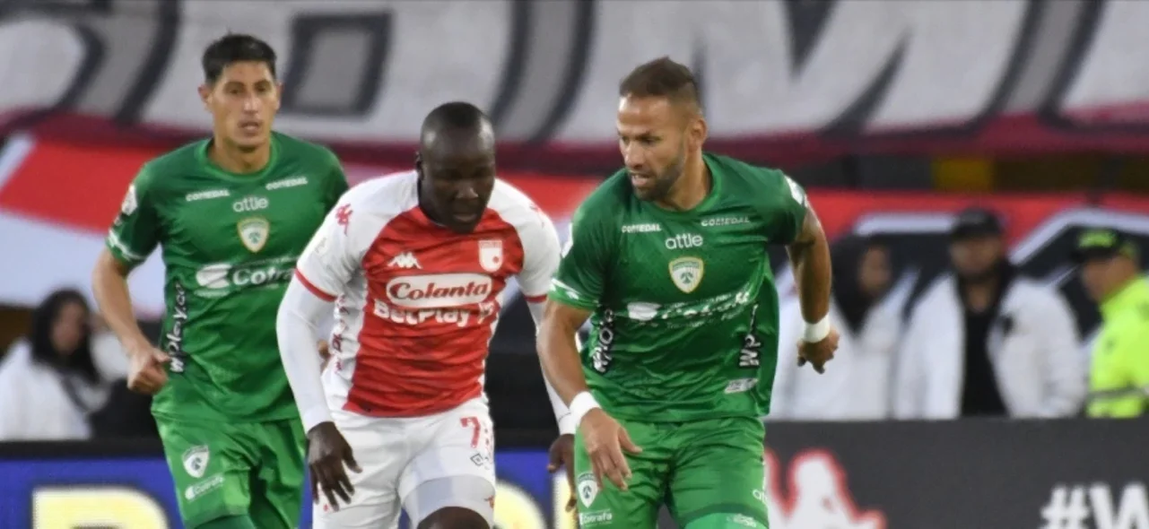 Santa Fe empató con La Equidad. Foto: VizzorImage / Luis Ramirez