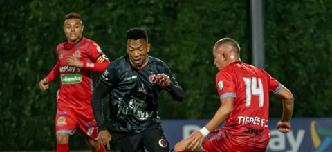 Tigres y Cúcuta empataron. Foto: VizzorImage / Leonardo Castañeda