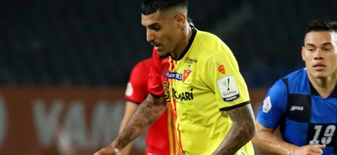 Adrián Balboa - Delantero de Pereira - VizzorImage / Pablo Bohorquez