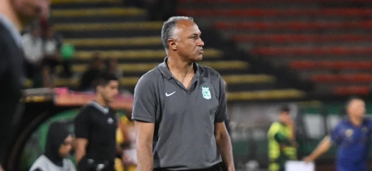 William Amaral director técnico del Atlético Nacional - VizzorImage / Luis Benavides