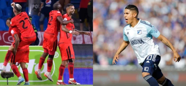 América se acordó de ganar y Millonarios celebró ante Nacional / Fotos VizzorImage