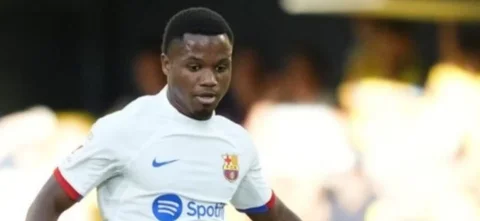 Ansu Fati le dice adiós a Barcelona / AFP