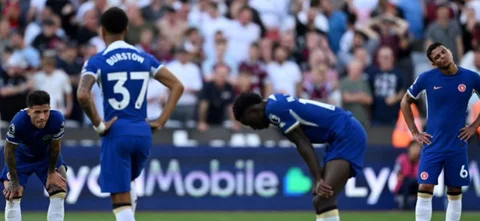 Chelsea cayó ante West Ham / AFP