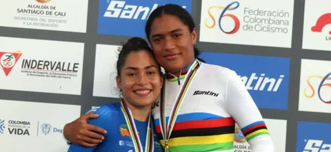 Colombia logró oro y plata en keirin, en el Mundial / Foto prensa