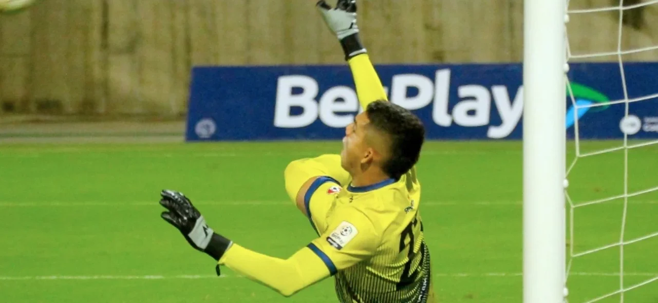 Cristián Santander - Arquero de Barranquilla FC - VizzorImage / Jesus Rico