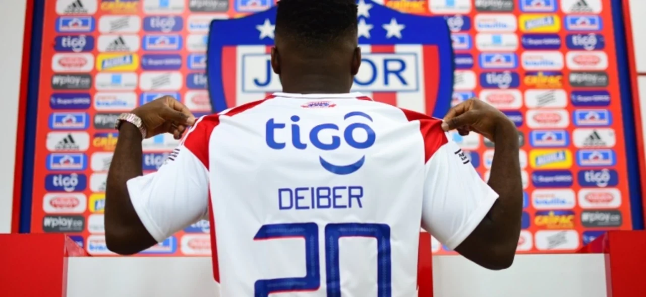 Deiber Caicedo - Delantero de Junior de Barranquilla - Twitter: @JuniorClubSA