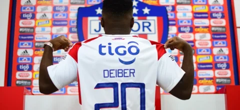 Deiber Caicedo - Delantero de Junior de Barranquilla - Twitter: @JuniorClubSA