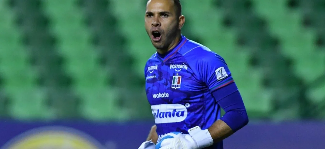 Éder Chaux - Arquero de Once Caldas - VizzorImage / Nelson Ríos