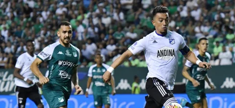 Cali y Millonarios igualaron 0-0 en fecha 7. / Foto: Vizzorimage.