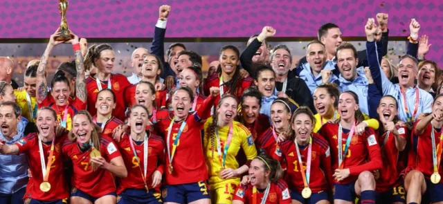 España hace historia en el Mundial femenino / AFP