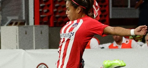 Leicy Santos - Jugadora de Atlético de Madrid - Twitter: @AtletiFemenino
