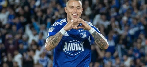 Leonardo Castro le marcó doblete a Bucaramanga - @MillosFCoficial