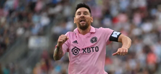 Messi marcó golazo y llegó a su primera final con Inter Miami / AFP