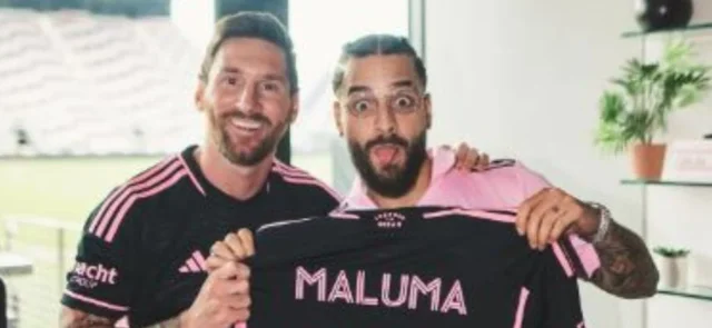 Maluma, la envidia de todos los seguidores de Messi / Foto Instagram Maluma