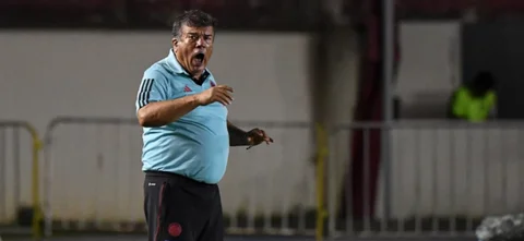 Nelson Abadía, técnico de la selección Colombia femenina / AFP