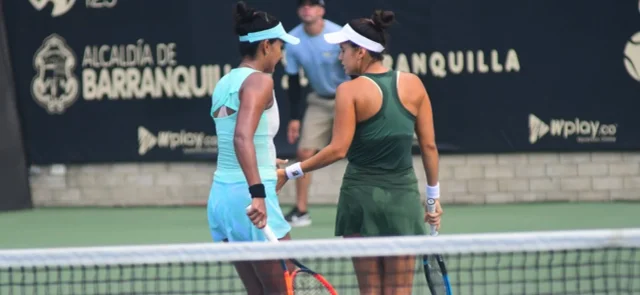 Paulina Pérez García y Yuliana Lizarazo - Twitter: @BquillaOpenWTA