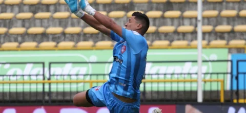 Ramiro Sánchez - Arquero de Unión Magdalena - VizzorImage / Felipe Caicedo