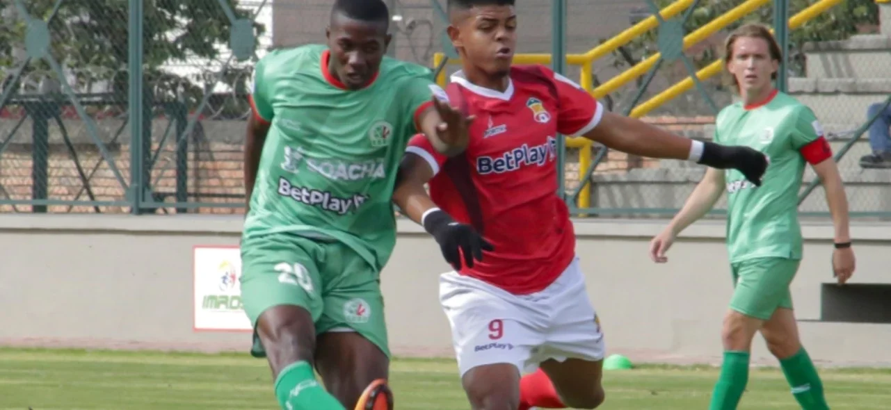 Sobre el último minuto, Real Soacha empató el marcador - VizzorImage / Yulieth Rincon