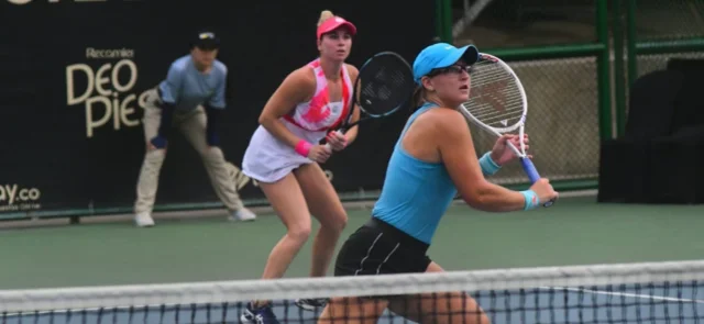Finales del WTA 125 de Barranquilla Open / Foto: Twitter: @fedecoltenis