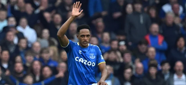 El último club de Yerry Mina fue Everton de Inglaterra - AFP
