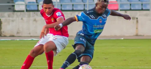 Empate entre Barranquilla y Fortaleza - VizzorImage / Jesús Rico