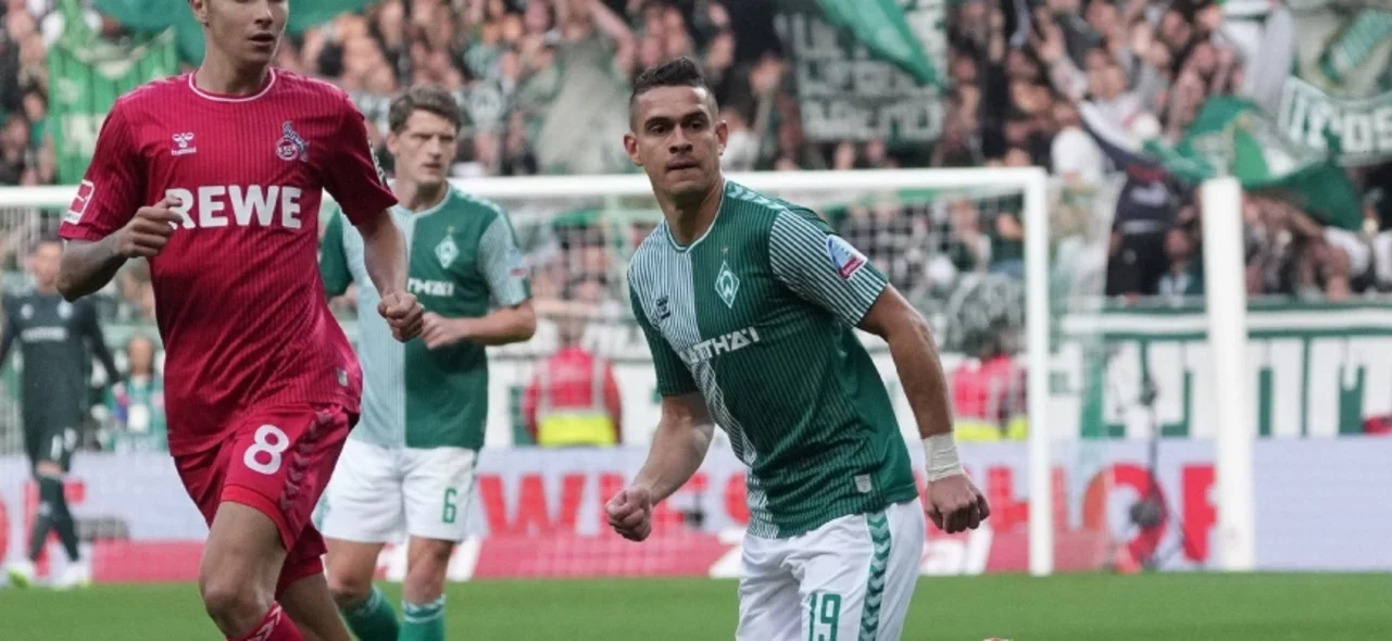 Rafael Santos Borré. Foto: X/@werderbremenES